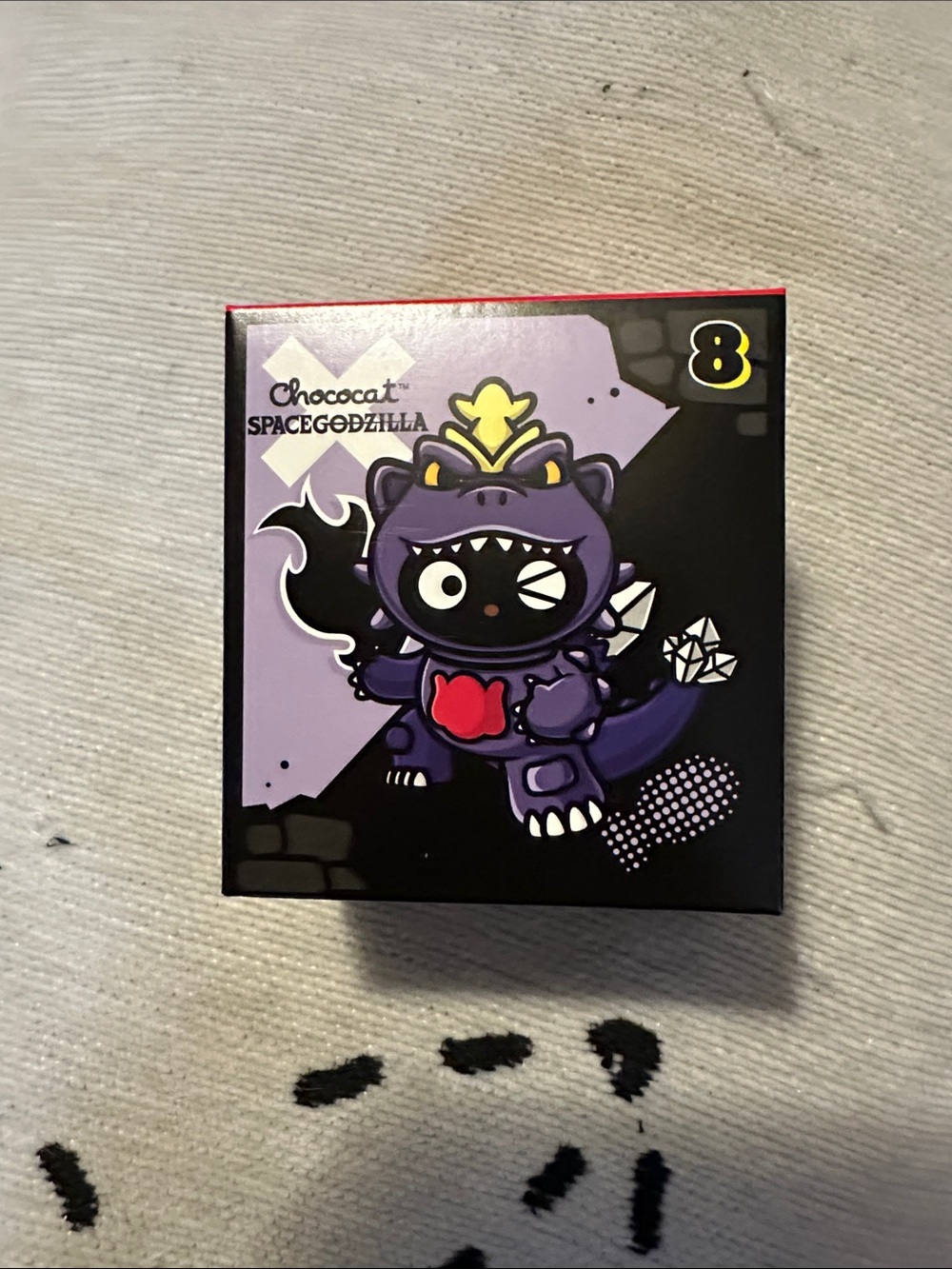 2026 McDonald’s Hello Kitty & friends Chococat x Space Godzilla Number 8 New